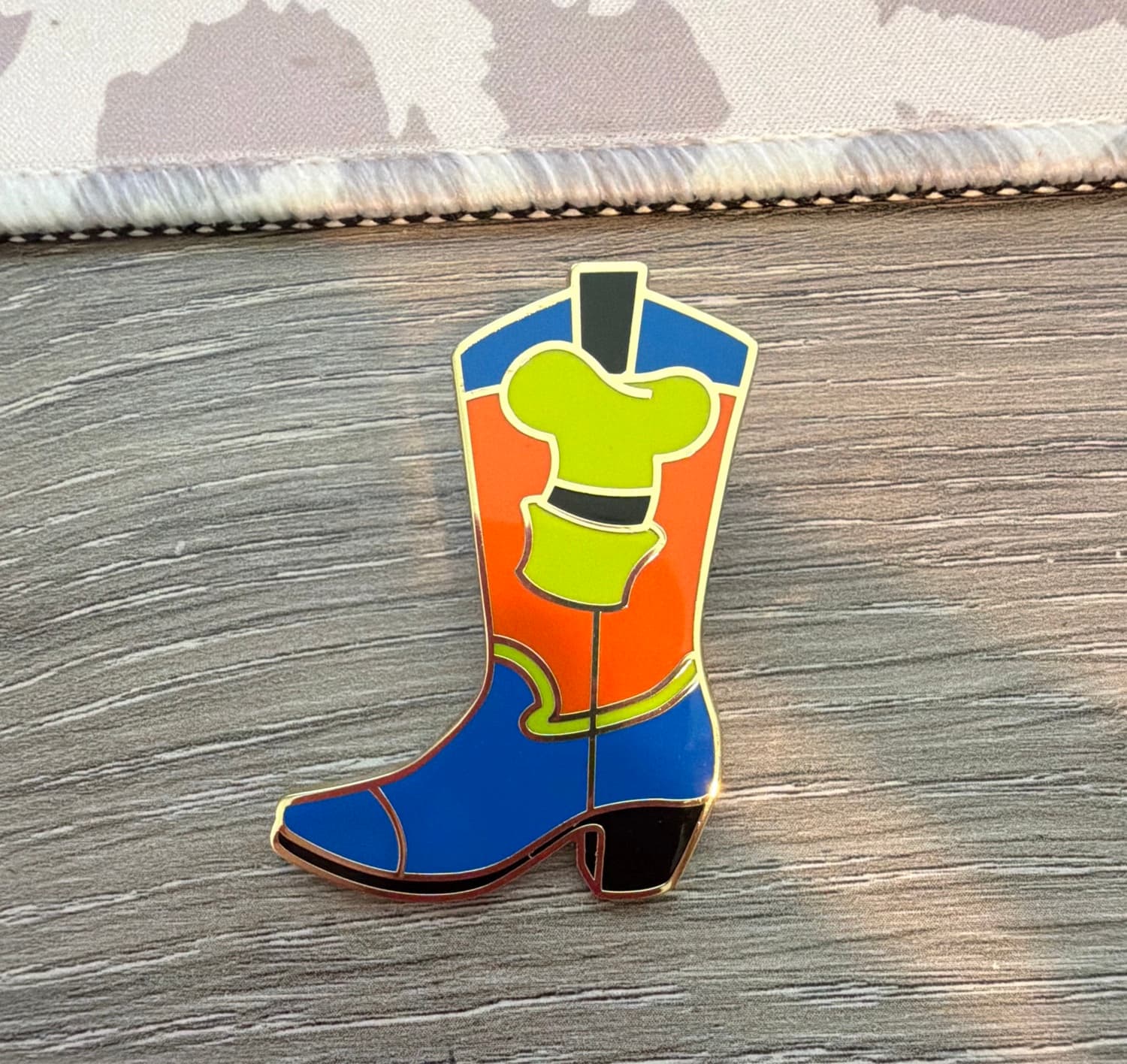 Goofy Cowboy Boots Mystery Loungefly Pin