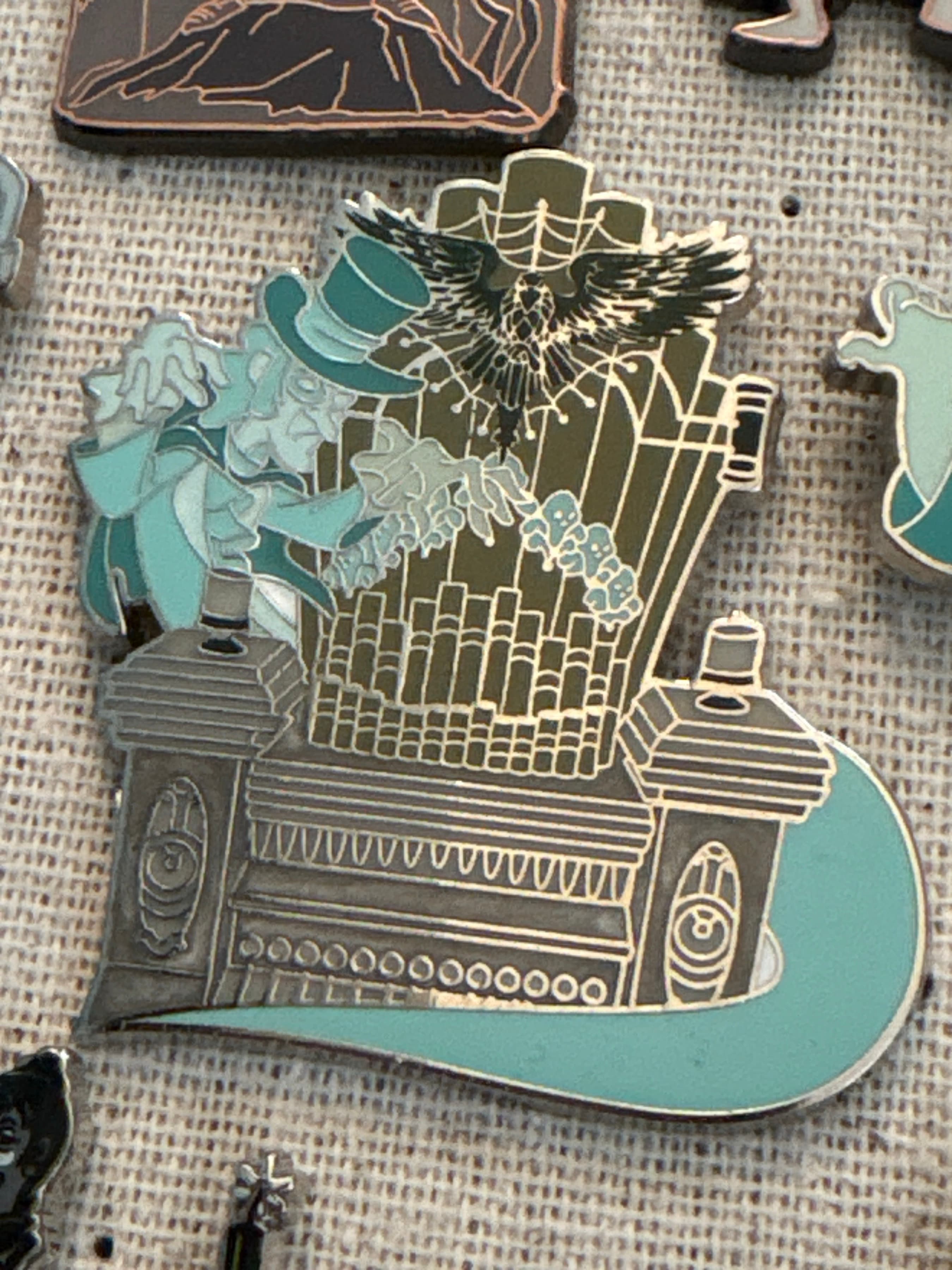 The Decomposing Composer's Organ - Magic Kingdom's Haunted Mansion Interactive Graveyard Queue Mystery Collection