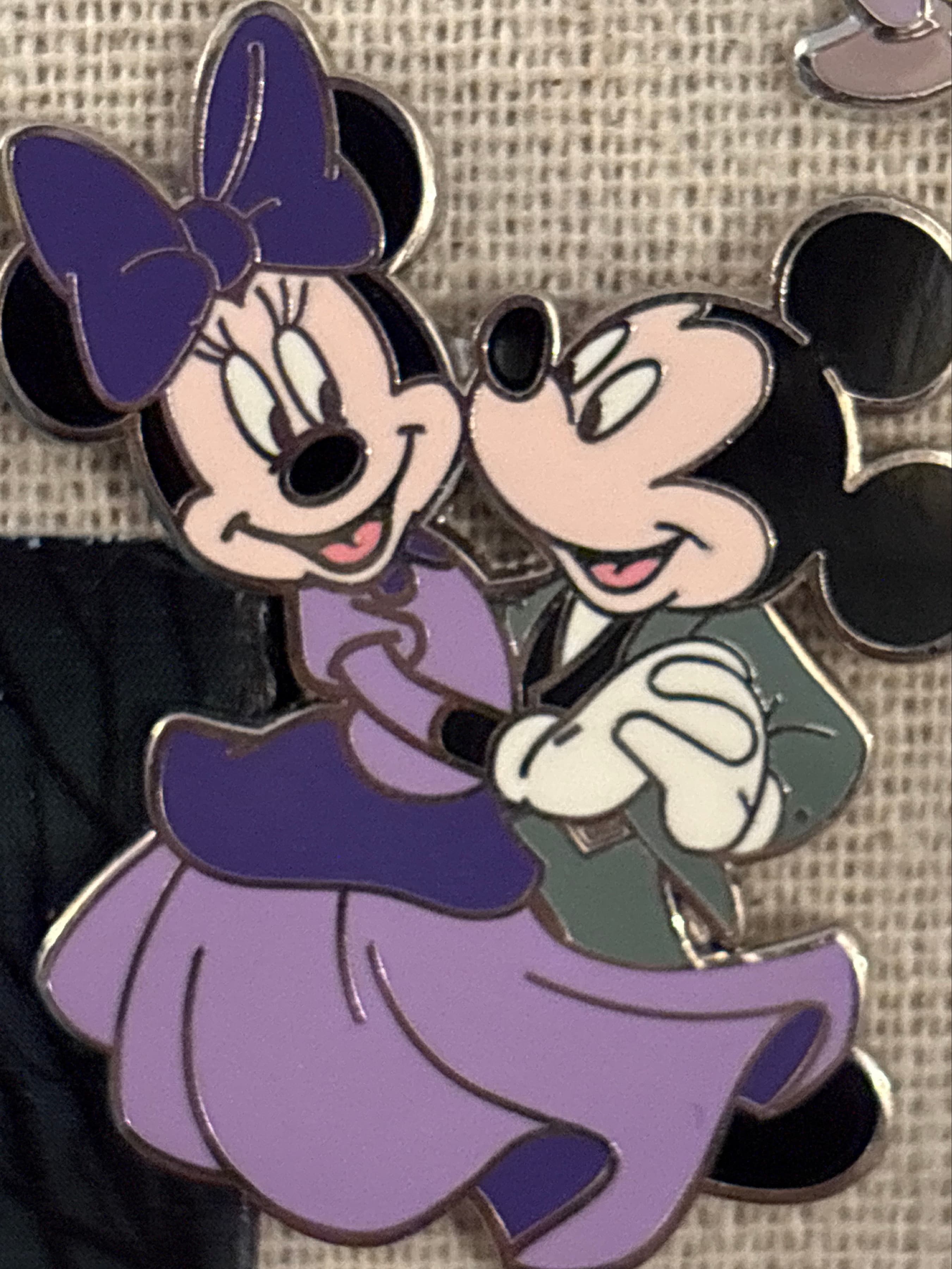 Coffin Characters Mystery Collection - Mickey and Minnie Mouse as Ballroom Dancers - The Haunted Mansion