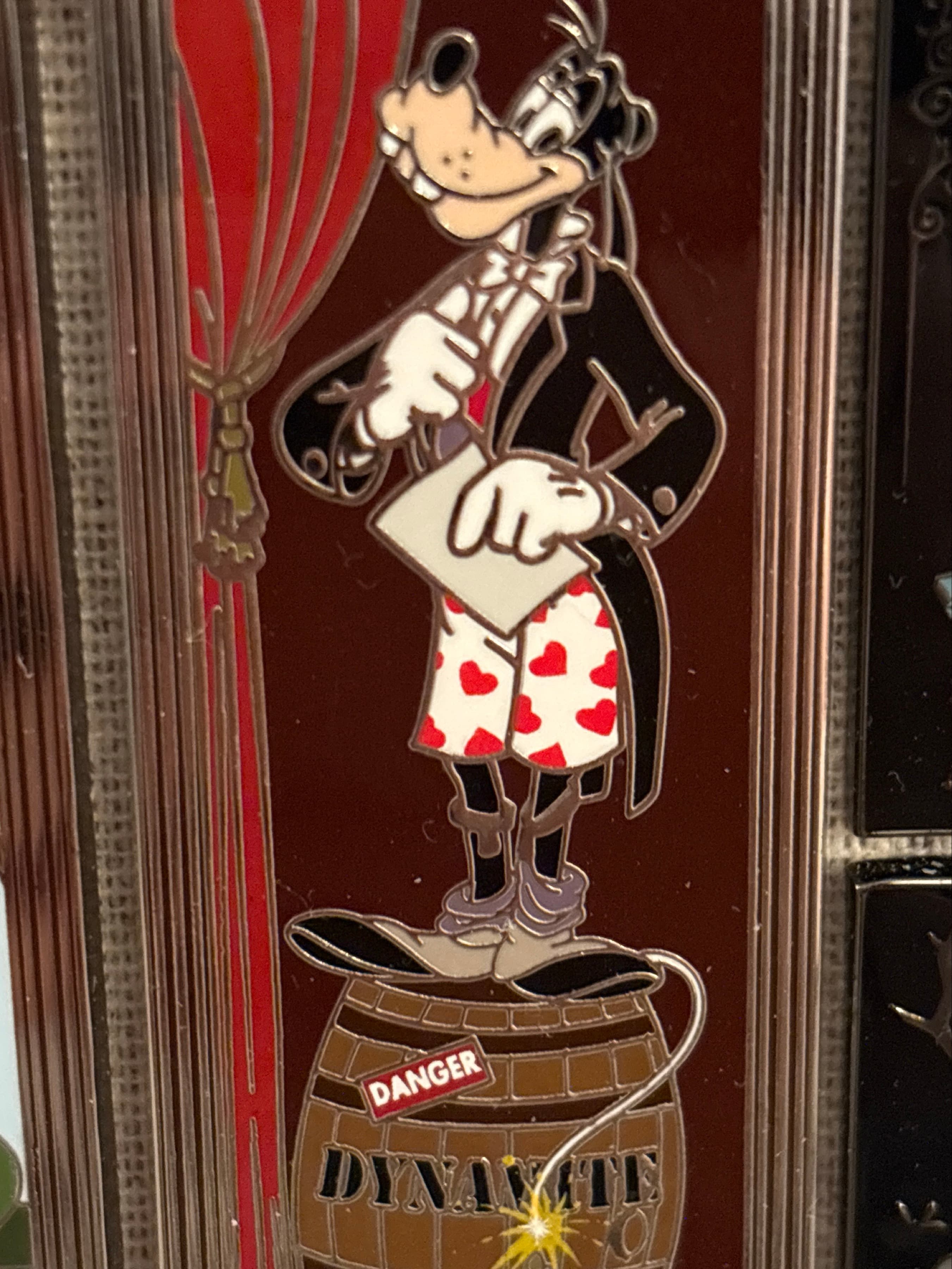 Characters in Stretching Portraits - Goofy on Dynamite - Haunted Mansion