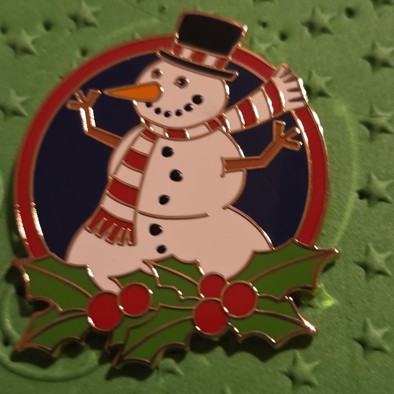 ''it's a small world'' Holiday Mystery Pin Set - Snowman