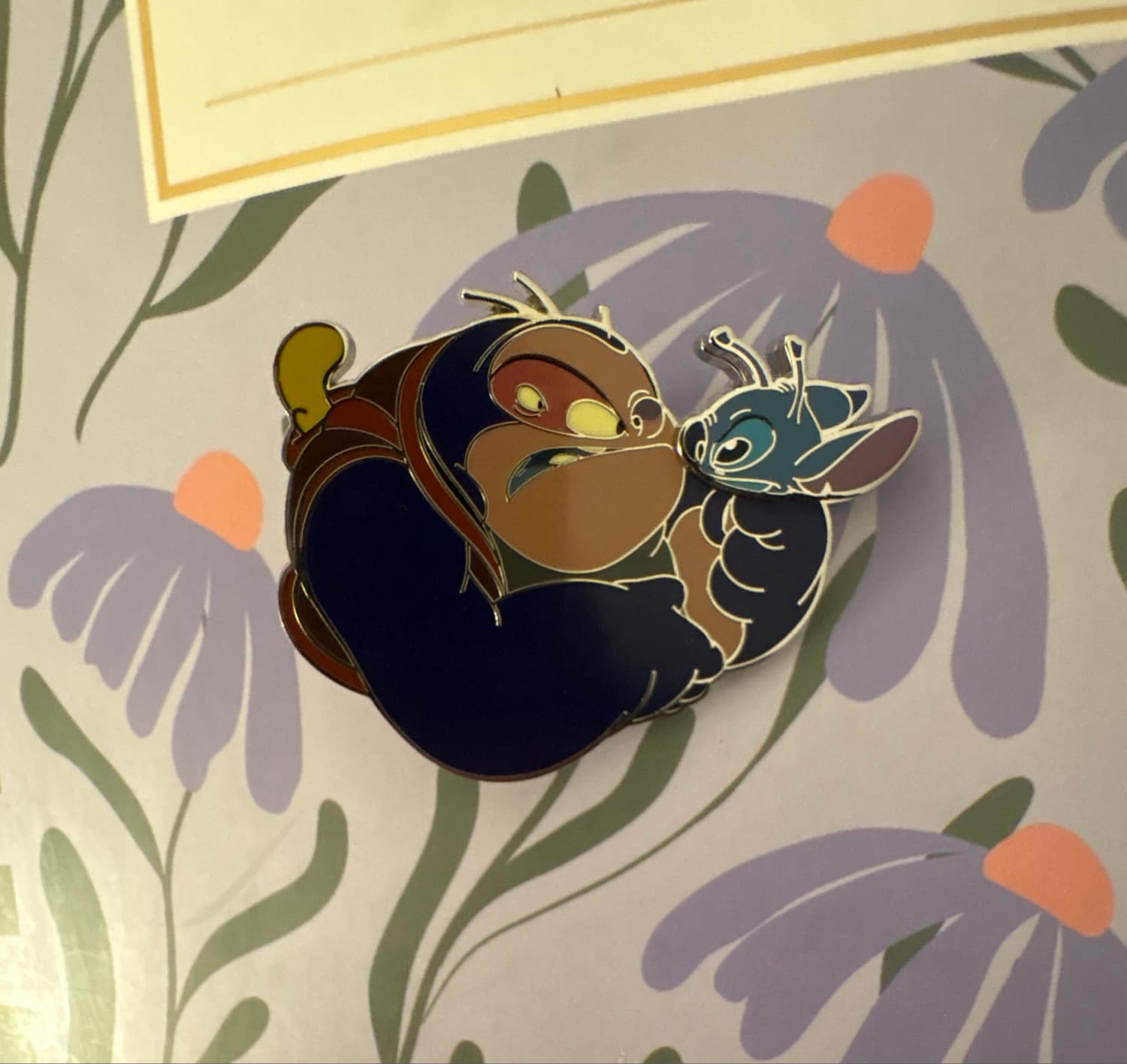 Jumba holding Stitch