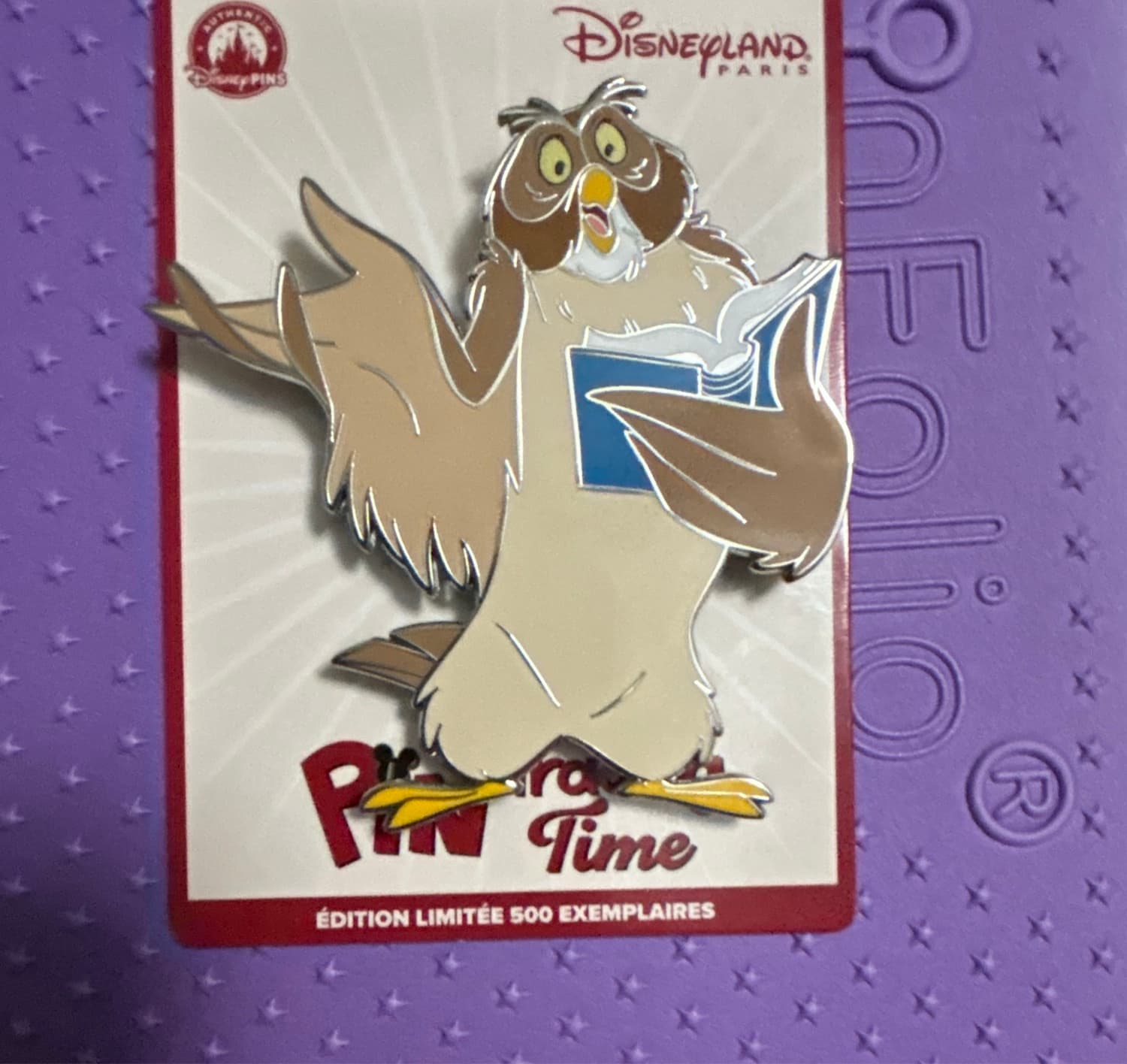 Professor Owl with book front