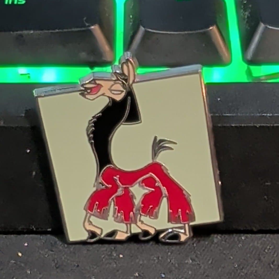 DLR - 2018 Hidden Mickey Series - Emperor's New Groove - Kuzco as Llama Completer Pin front