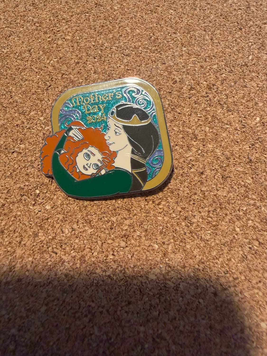 Merida and Queen Elinor Mother's Day 2024 Pin - Brave front