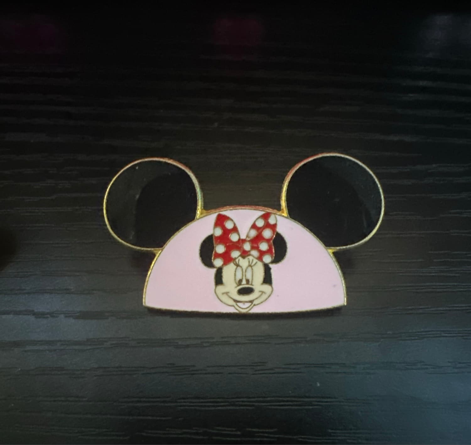 Vintage mini mouse pin front