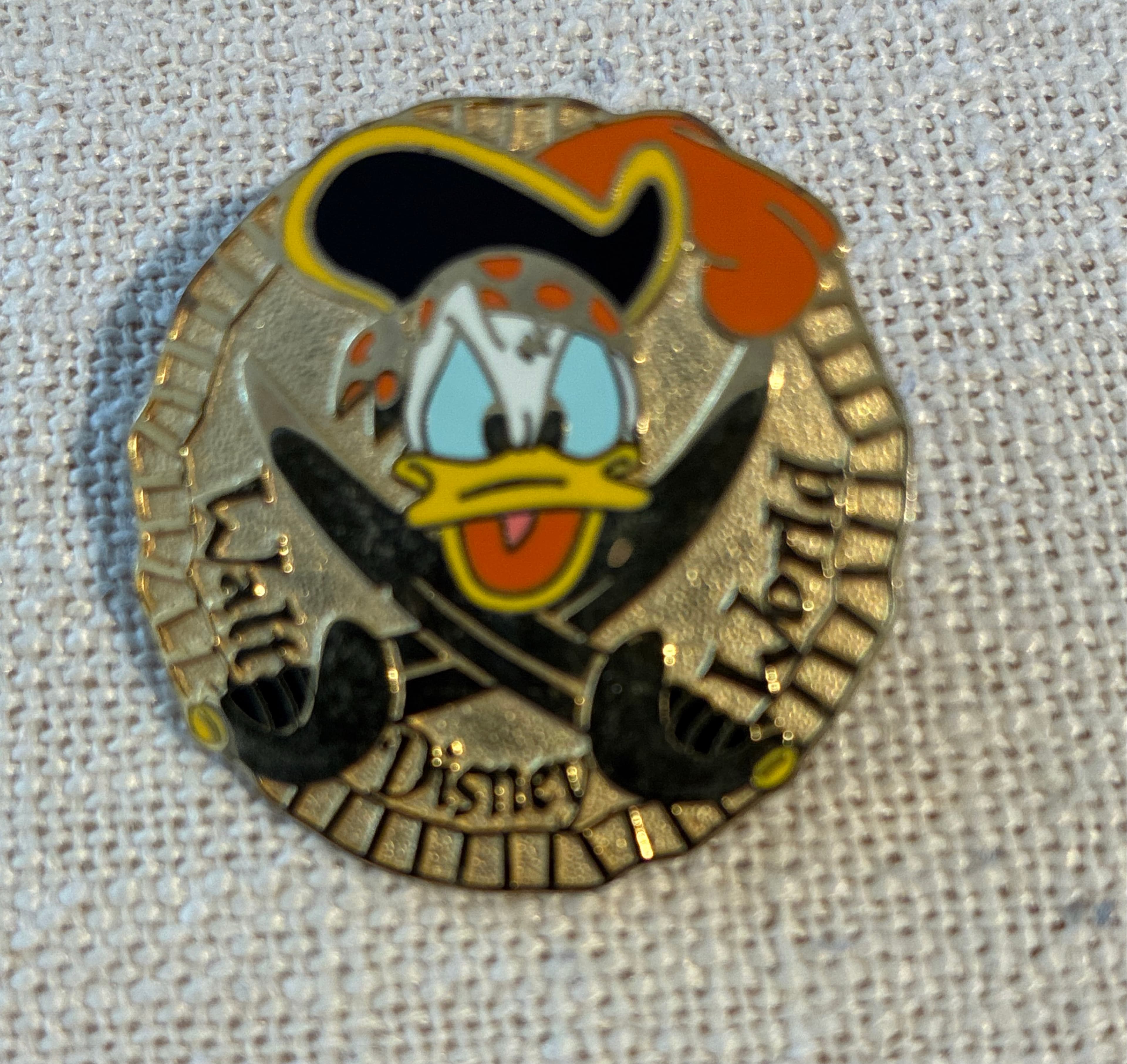 Donald Duck Pirate Doubloon front