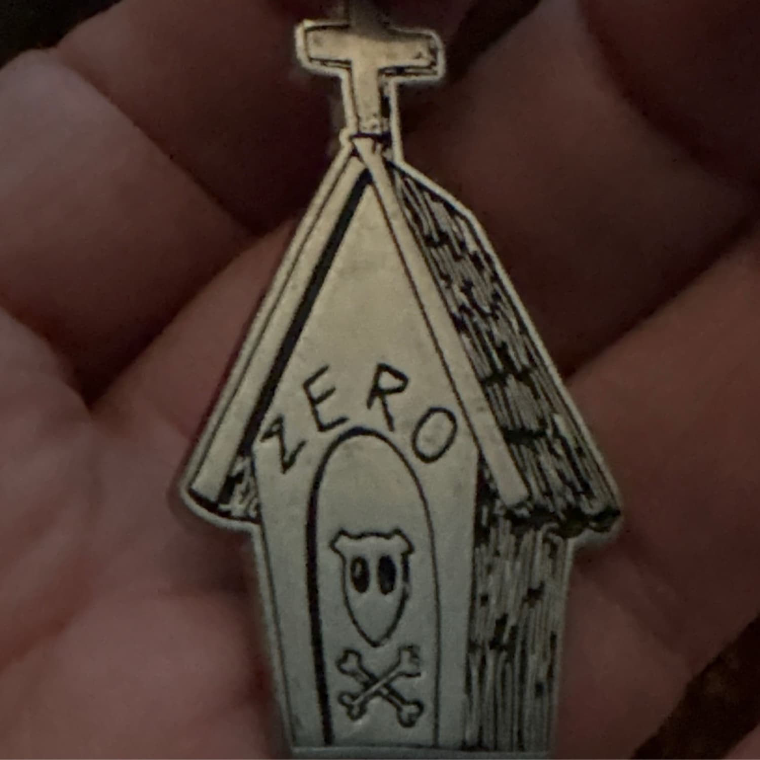 Zero's Doghouse with Cross - The Nightmare Before Christmas front