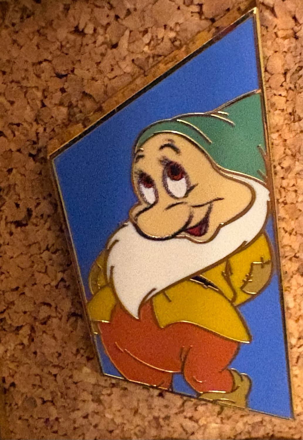 Loungefly Disney Snow White and the Seven Dwarfs Mystery Puzzle Pin - Bashful