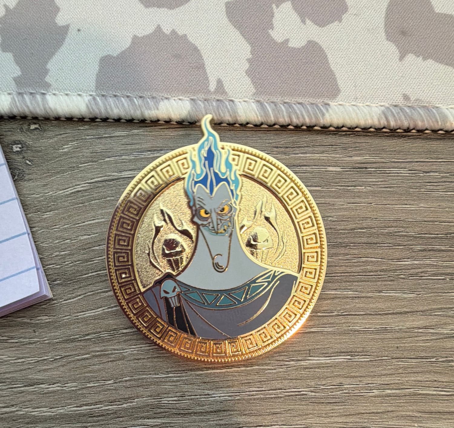 Hades Coin Enamel Trading Pin