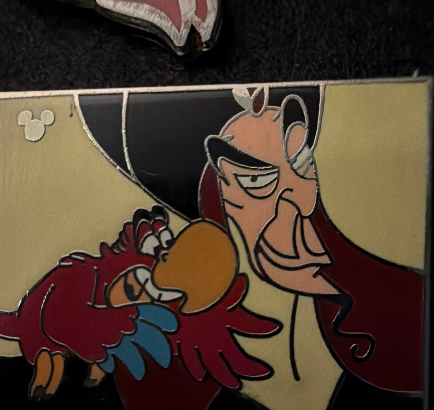Jafar and Iago - Villains with Pets - Hidden Mickey front