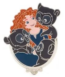 Merida and Bear Cubs Pin