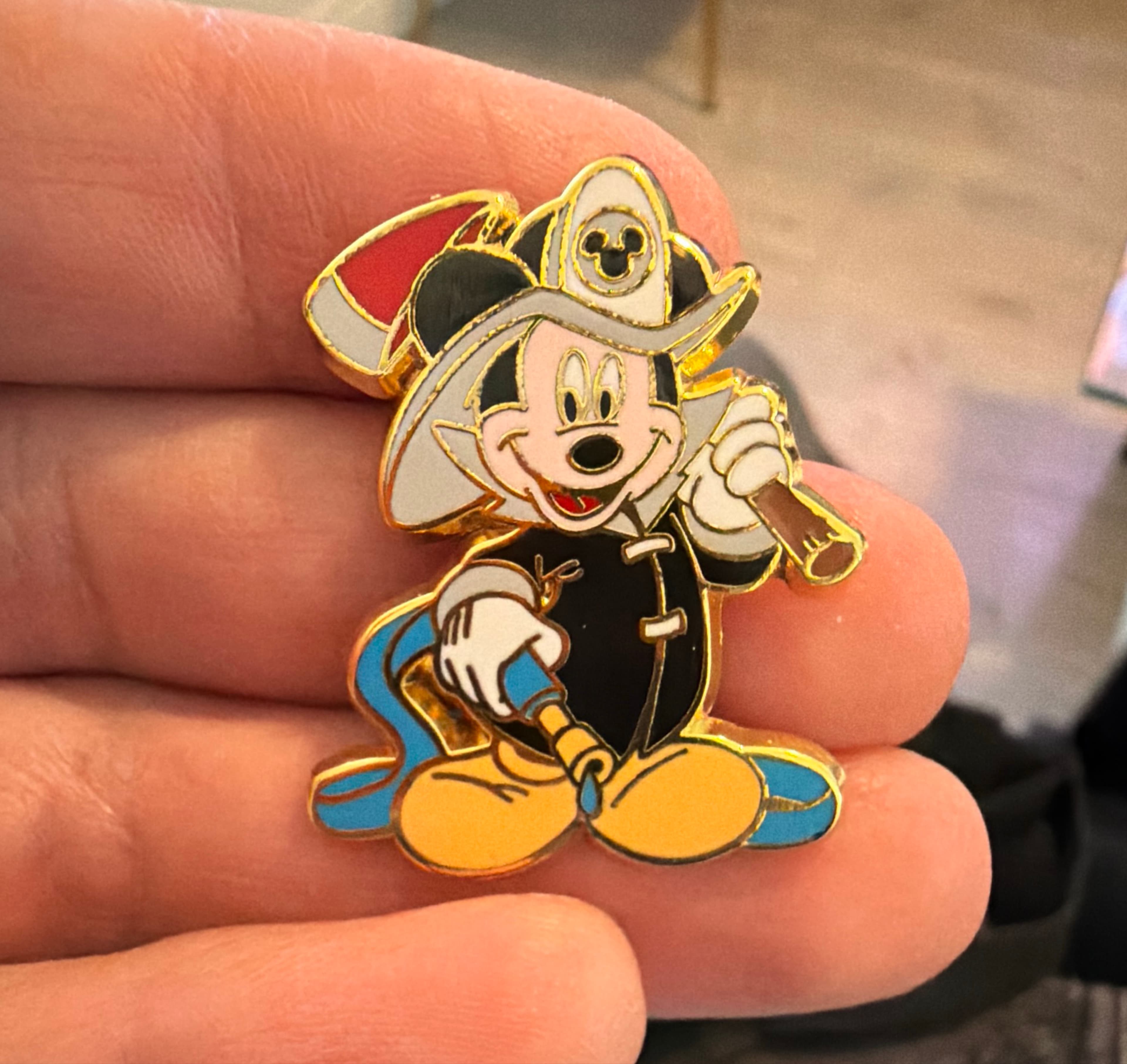 Mickey Mouse Fireman Pin