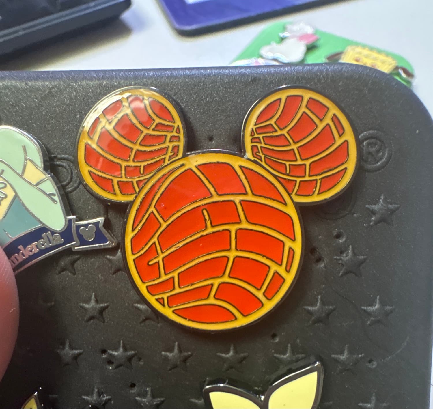 Loungefly Disney Mickey Mouse Concha Scented Enamel Pin