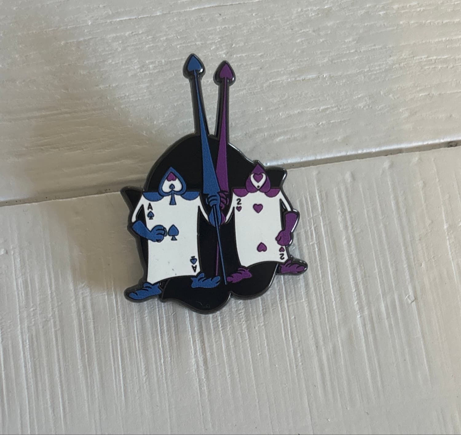 Disney Alice In Wonderland Character Blind Box Pin Set - Card Soldiers