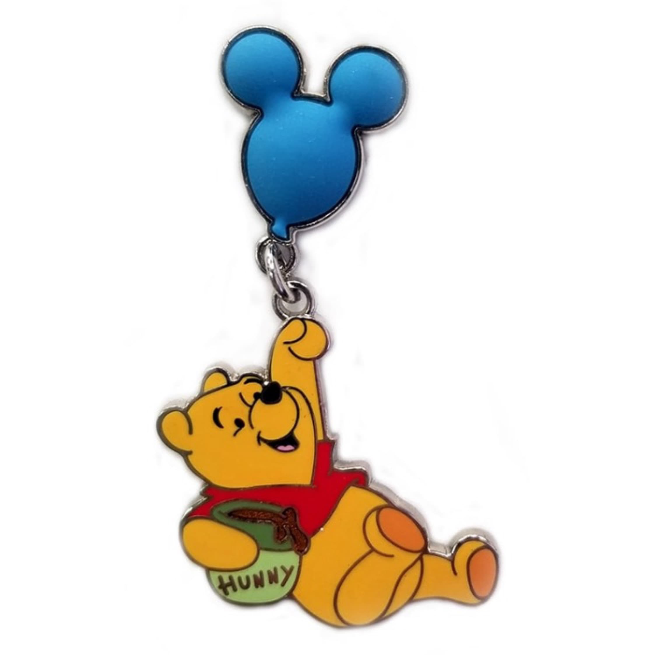 Winnie the Pooh With Mickey Balloon Dangle front