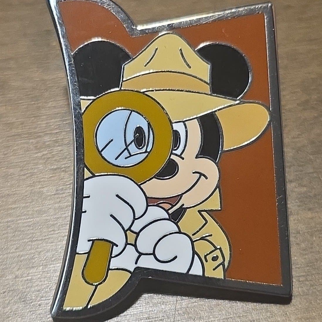 Mickey Mouse Detective Magnify Glass Puzzle Piece