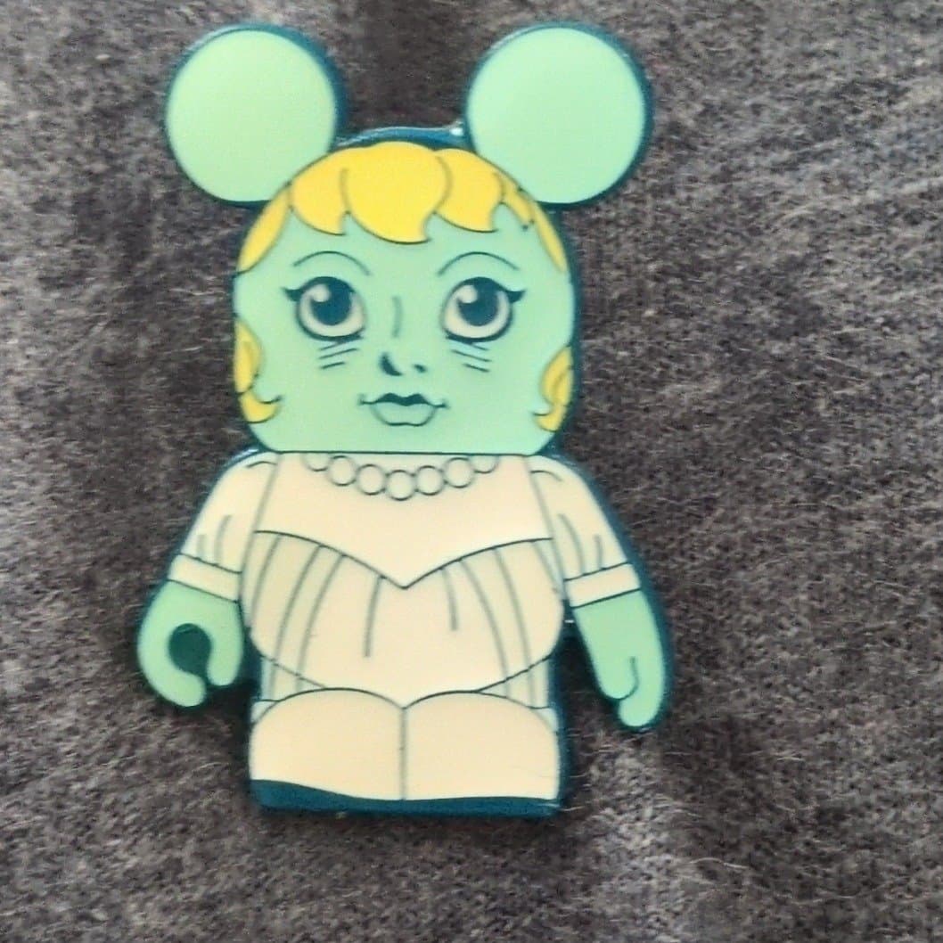 The Haunted Mansion Bride (Constance Hatchaway) Mickey Icon Pin front