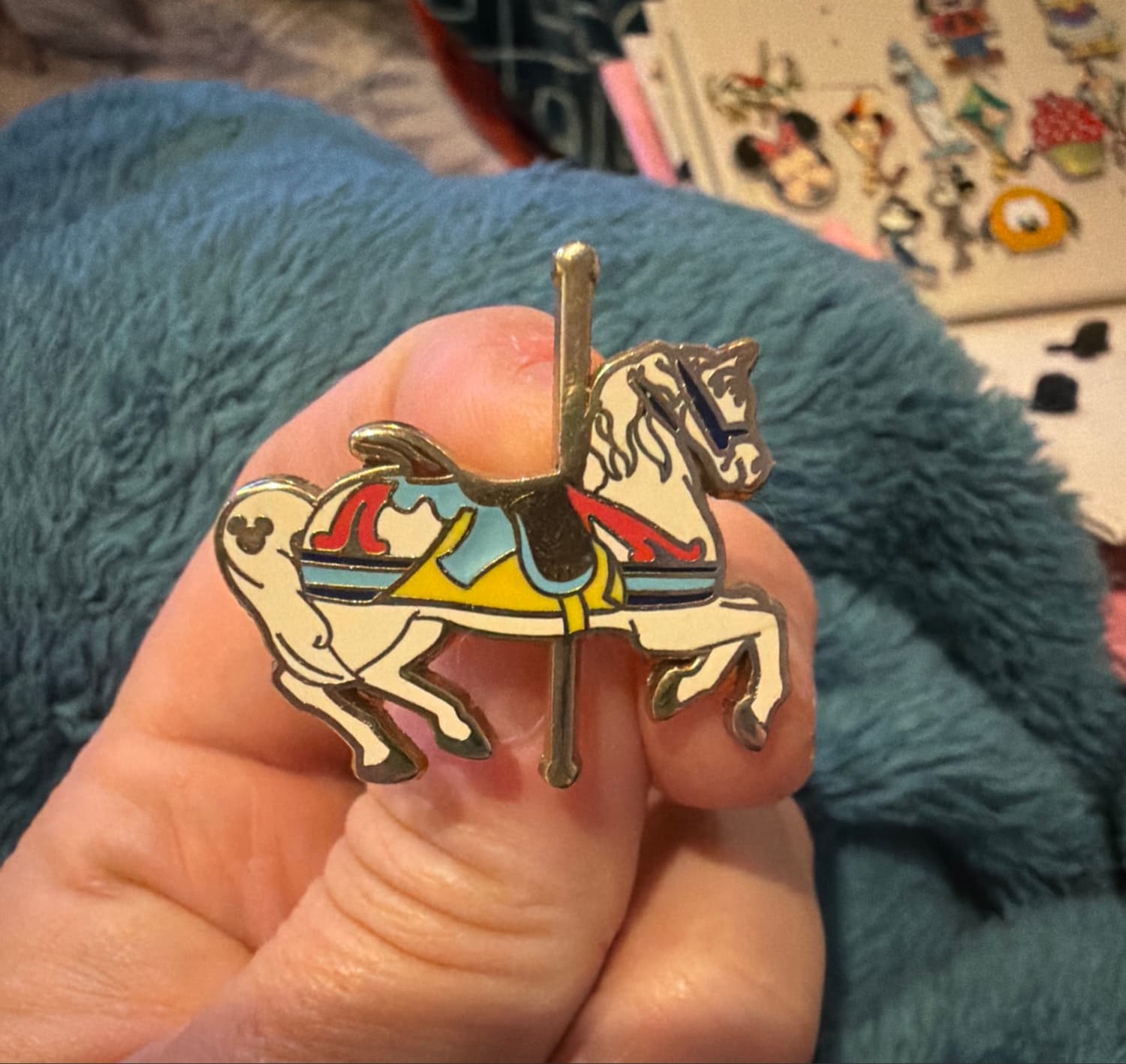 Looff - King Arthur Carousel Horse - Hidden Mickey 2009 front