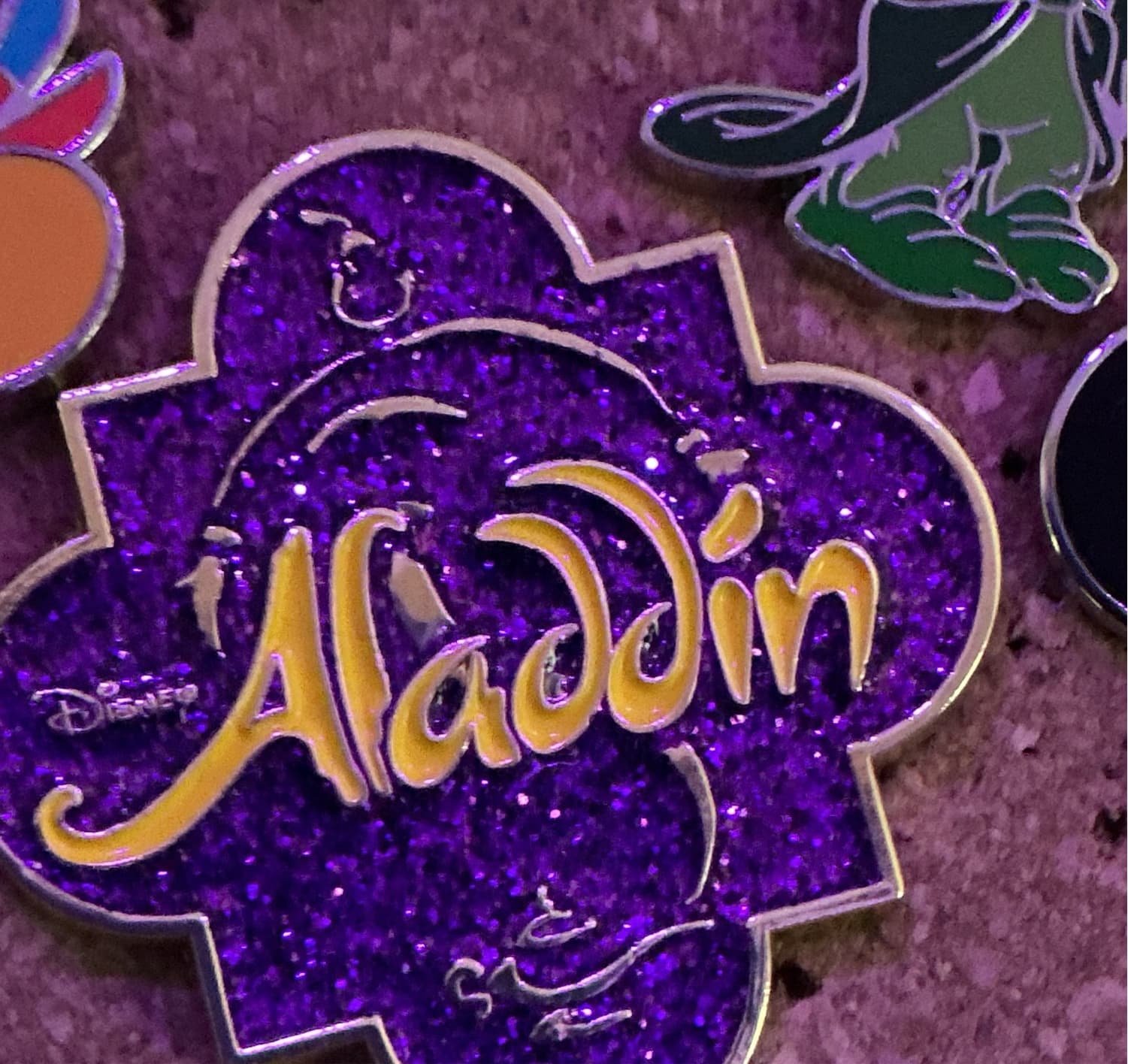 Aladdin the Broadway Musical - Logo Pin