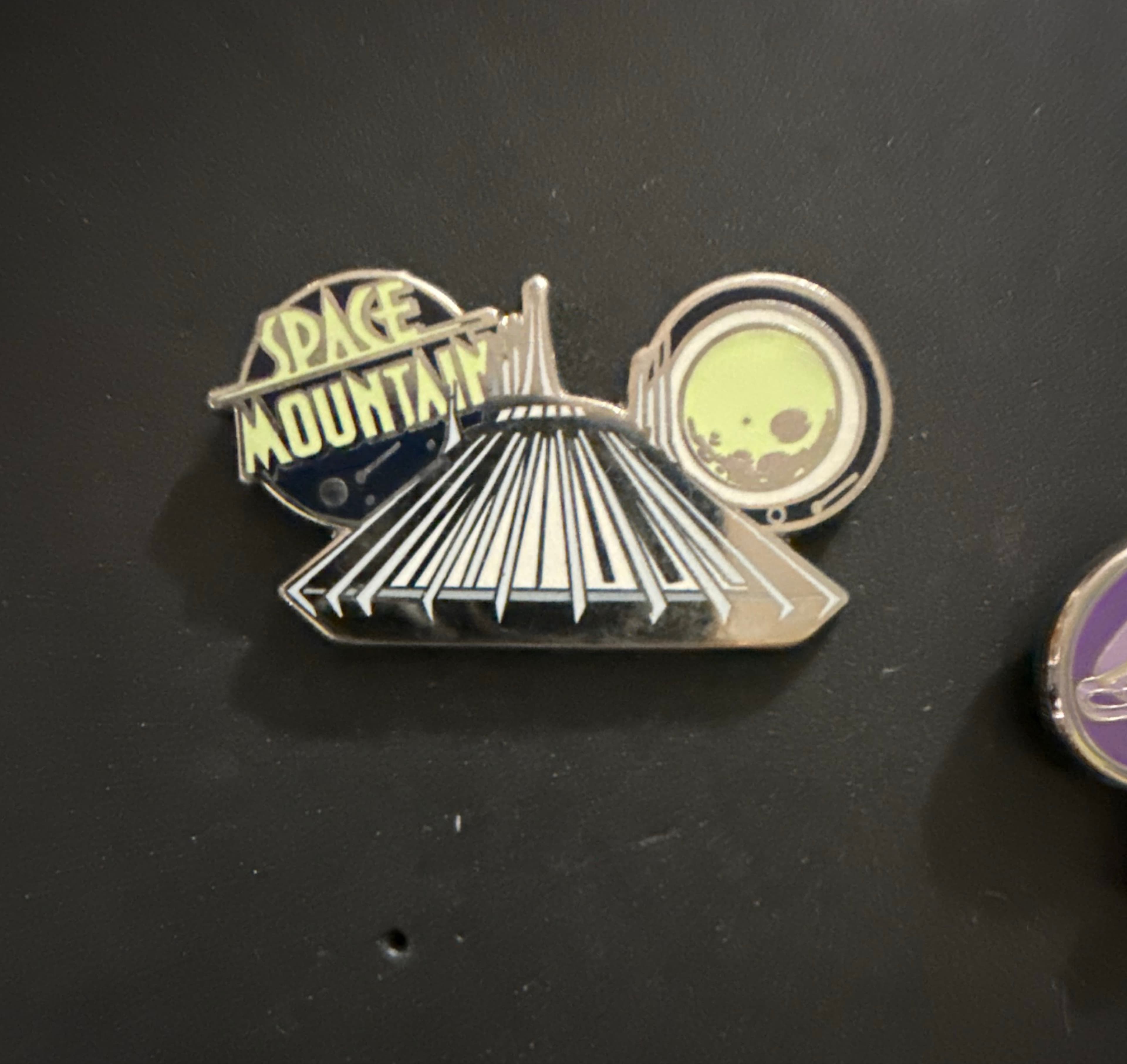 Mickey Mouse: The Main Attraction - Space Mountain Pin