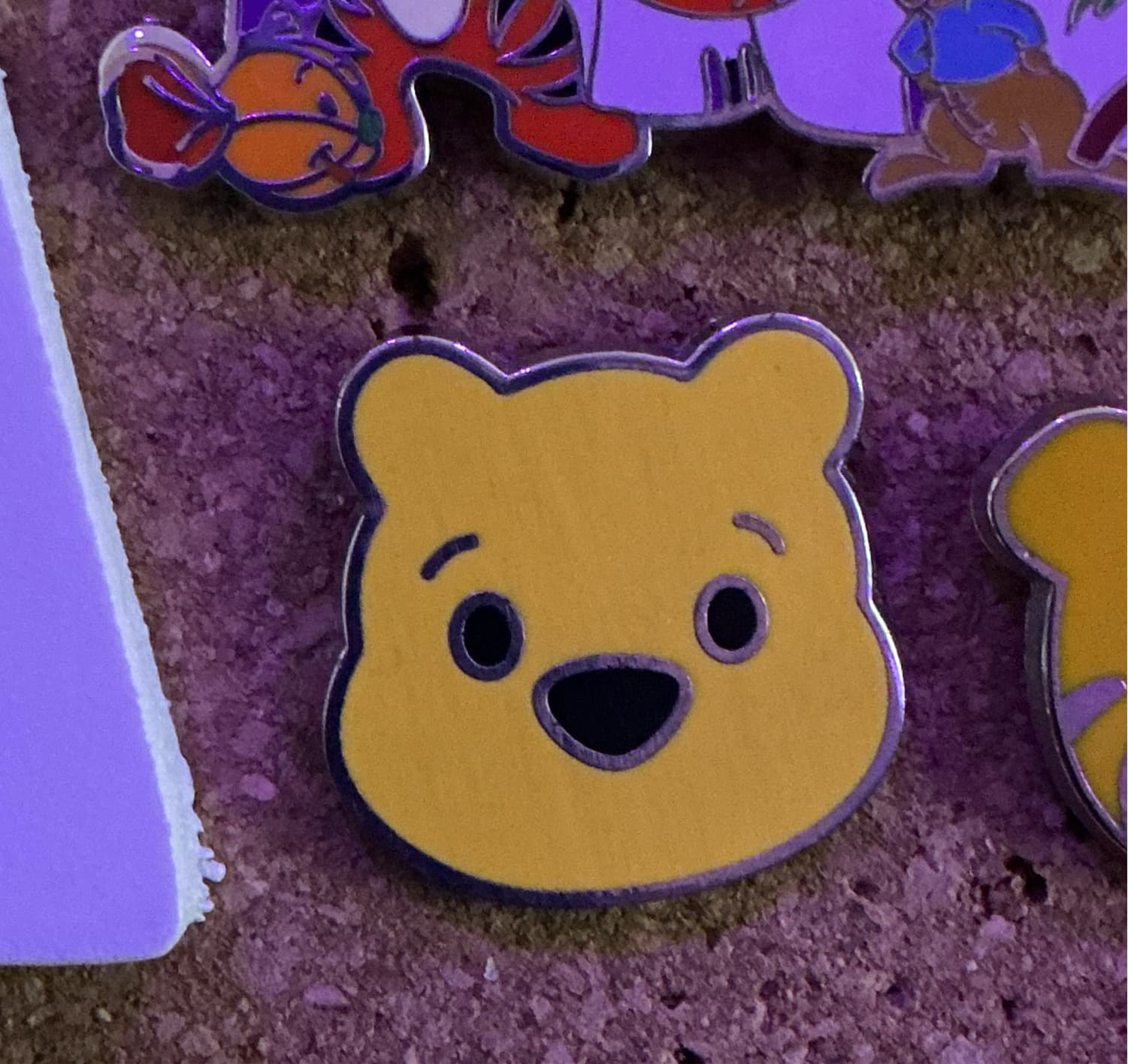Winnie the Pooh Face Pin