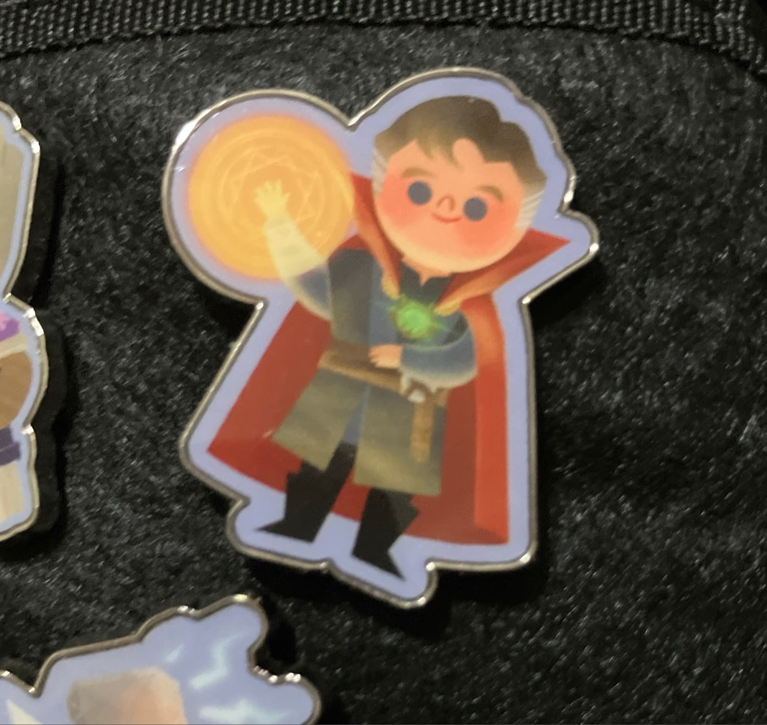 Dr. Strange Its A Small World Mystery Pin front