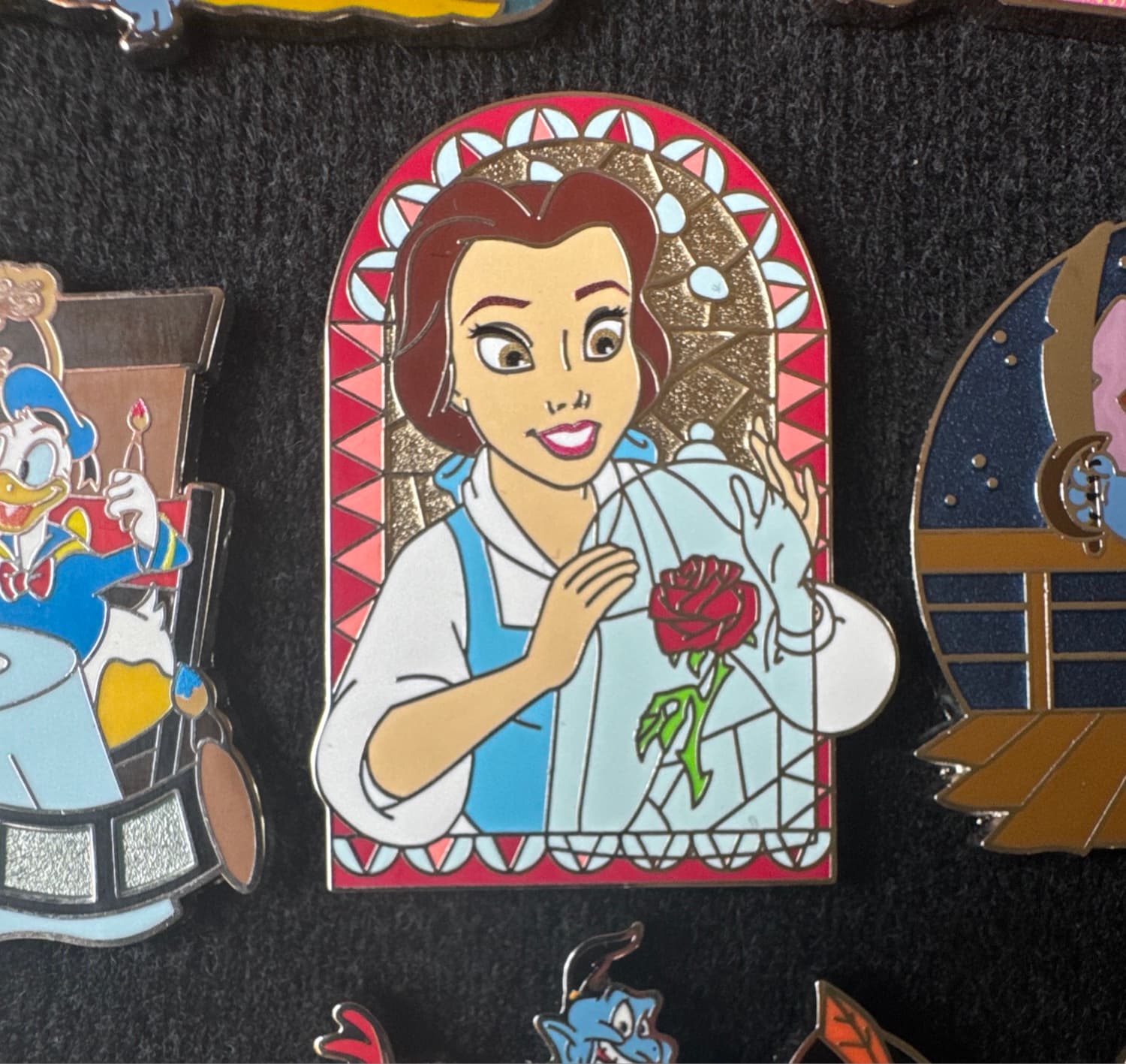 Belle - Beauty and the Beast Stained Glass