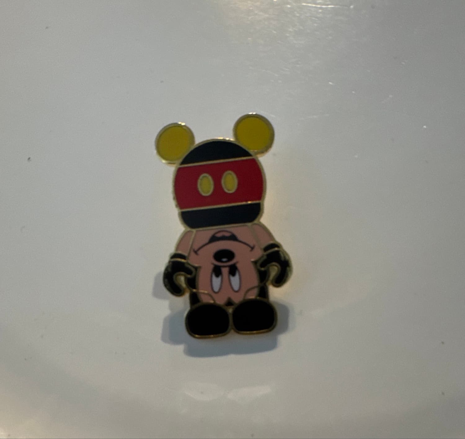 Mickey Mouse Vinylmation Oopsy upside down Urban series front