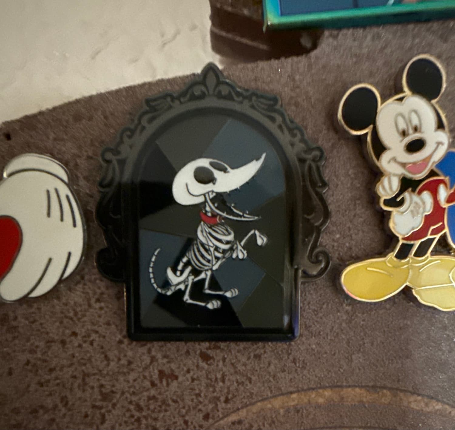 Disney The Nightmare Before Christmas Zero Framed Enamel Pin
