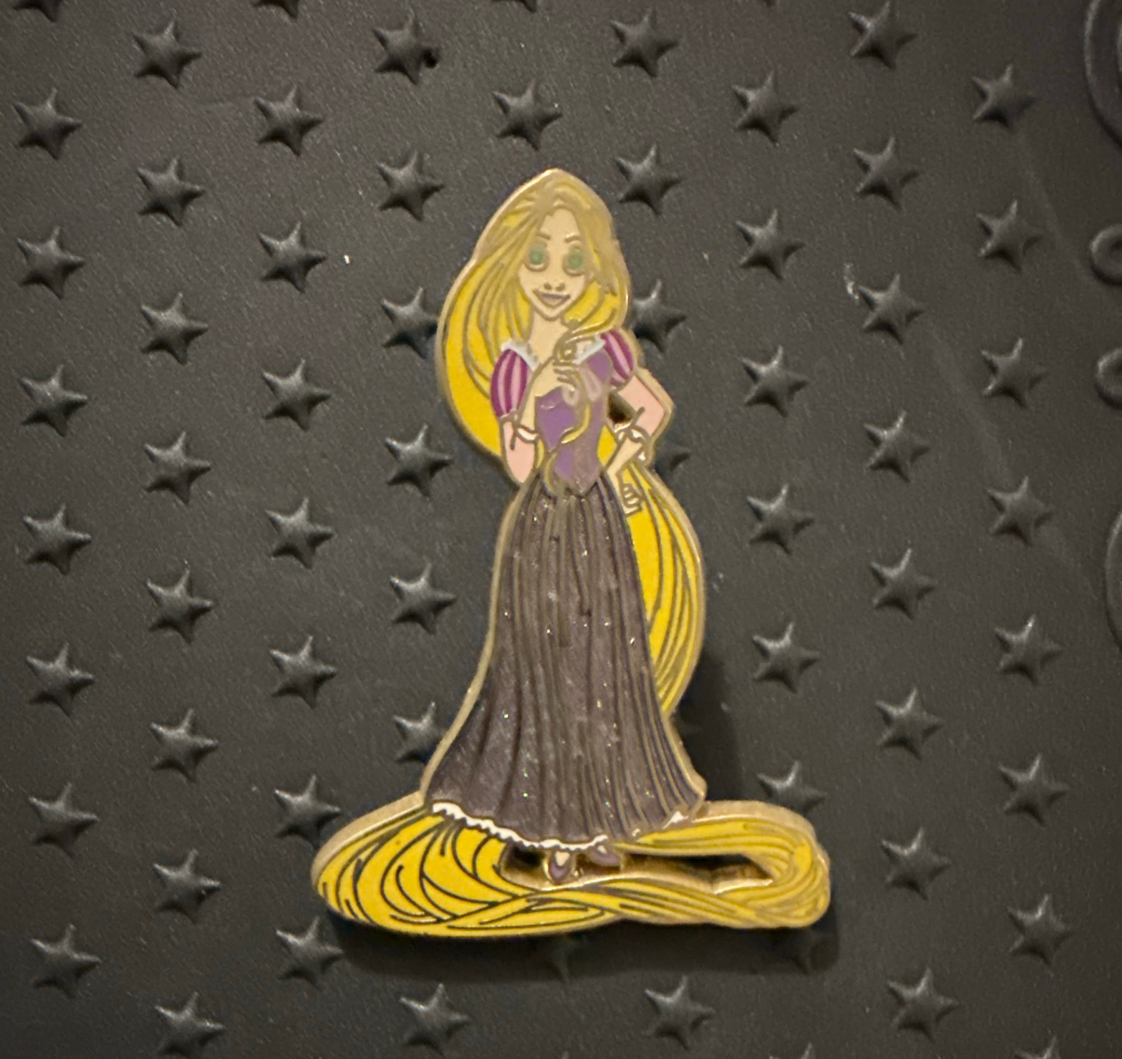 Rapunzel Standing with Long Hair