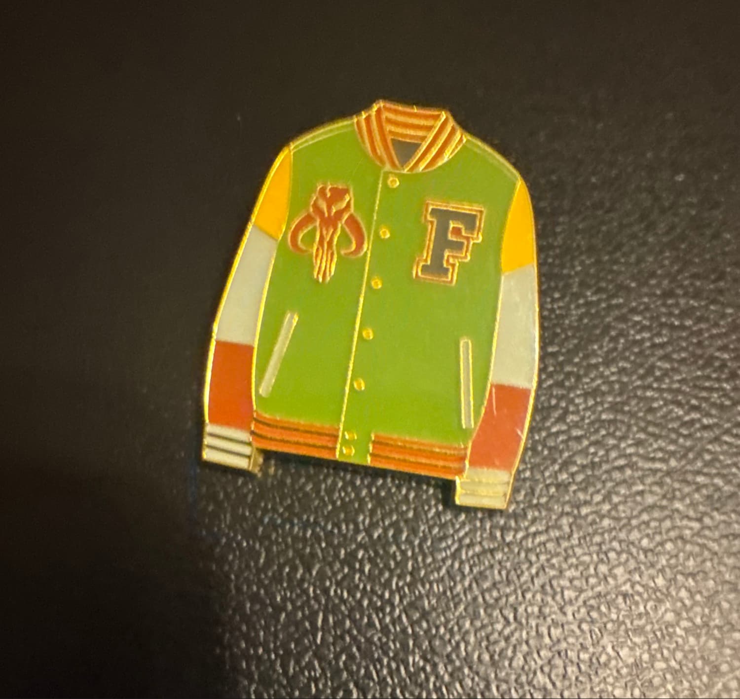 Loungefly Star Wars Boba Fett Varsity Jacket Enamel Pin