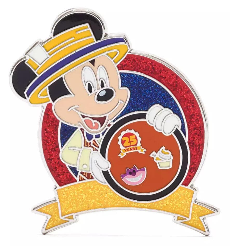 Mickey Mouse as Scoop Sanderson Pin Trading Board front