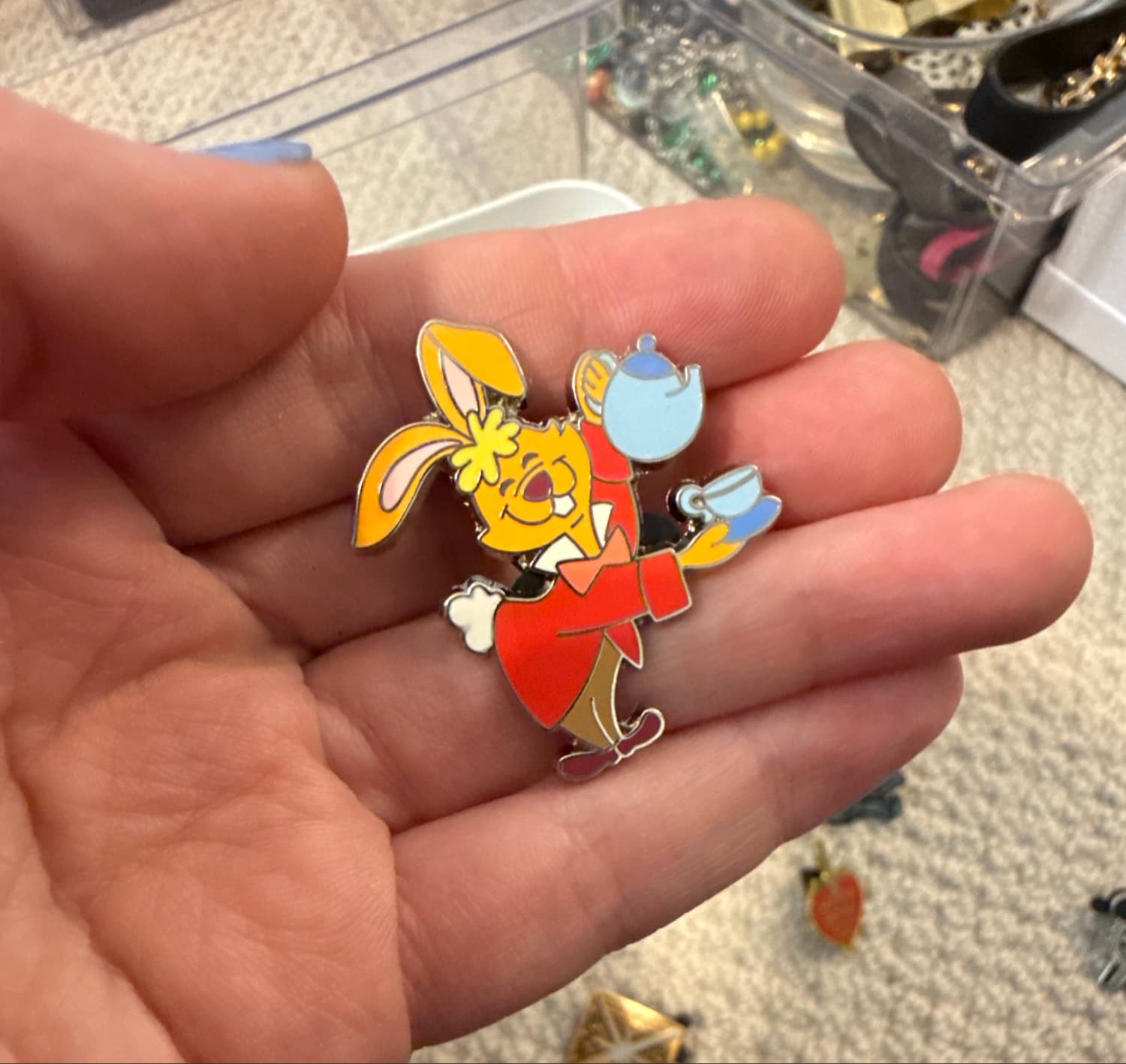 March Hare Limited Edition Pin, Alice in Wonderland