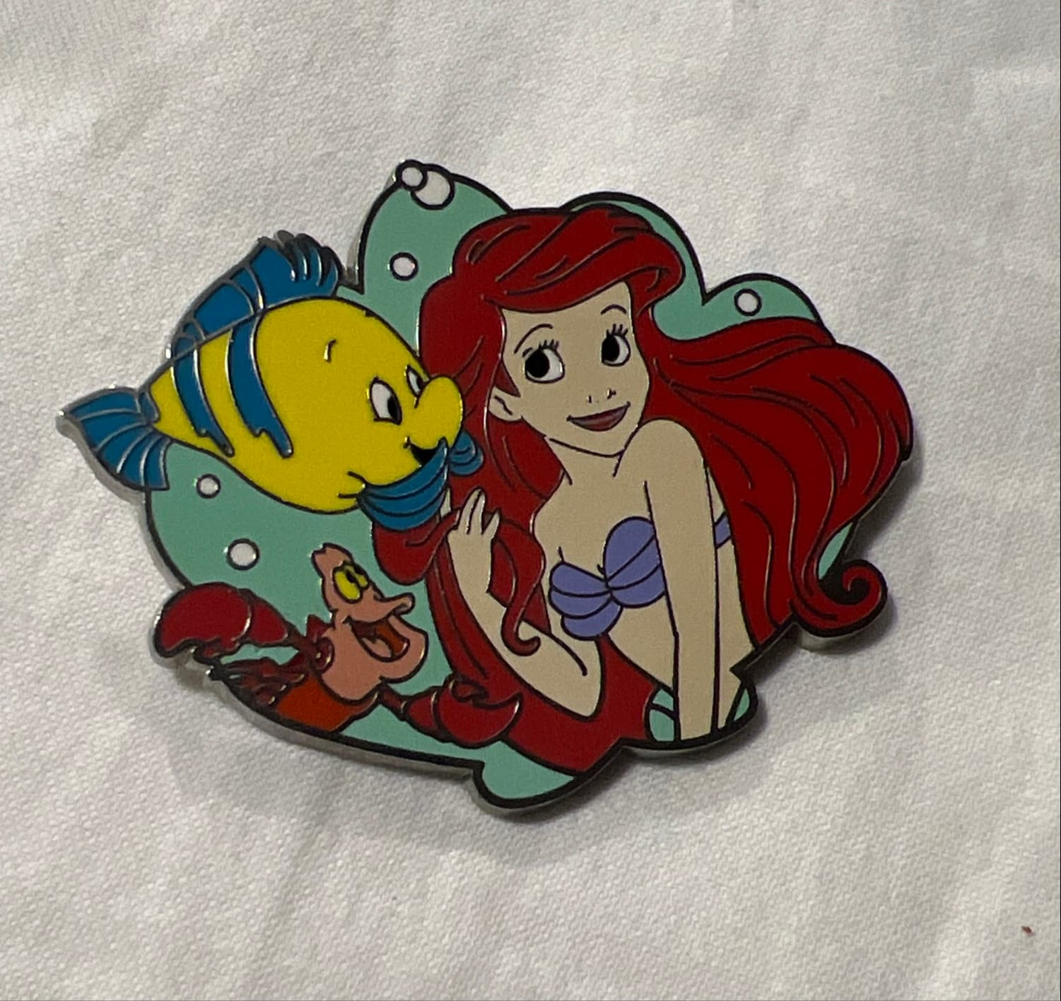 Ariel, Flounder, & Sebastian front