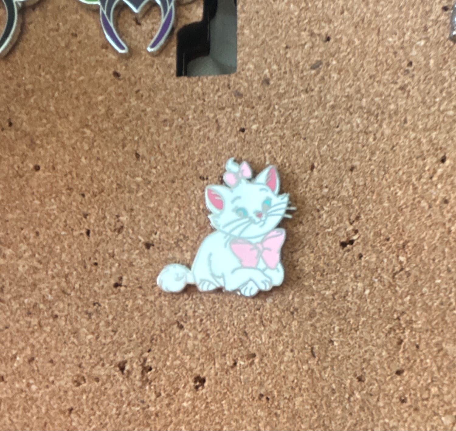 Marie - 3D Pink Bow - Aristocats