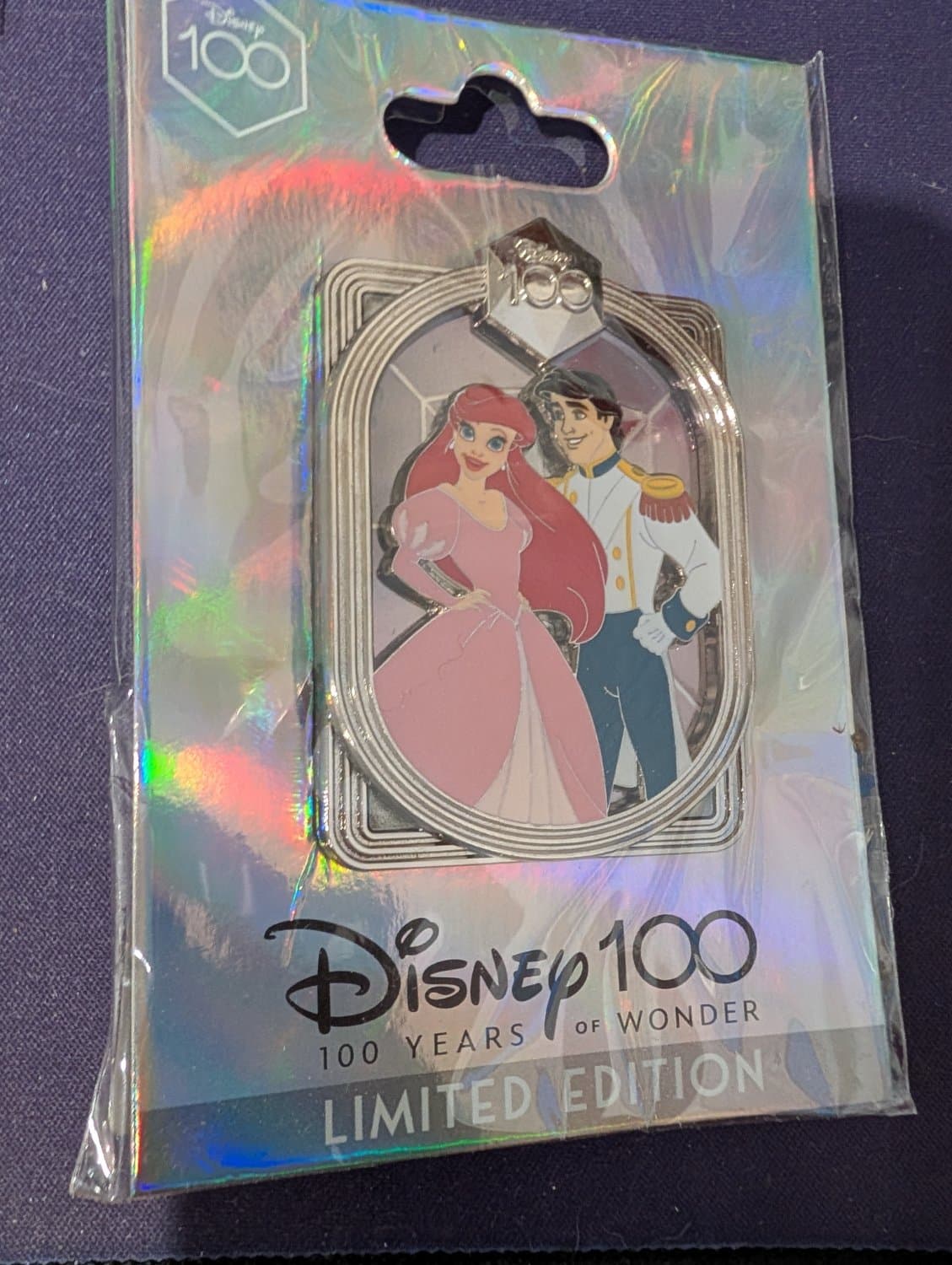 Ariel and Prince Eric - Disney100 Celebrating 100 Years with Character front