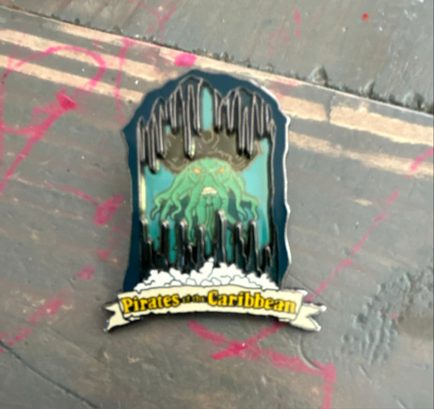 Disney Pirates of the Caribbean - Attraction - Davy Jones Pin