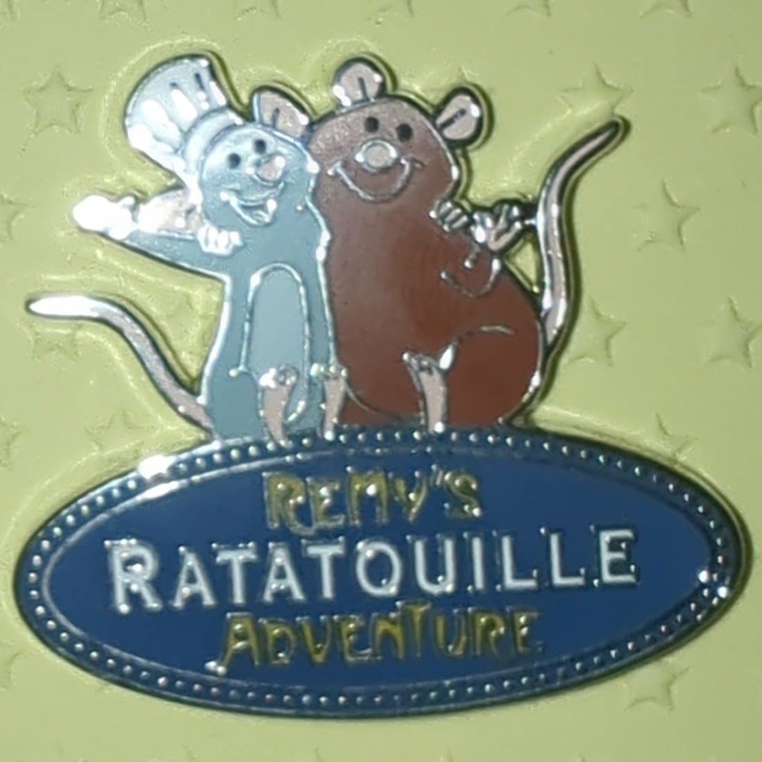 WDW - Remy's Ratatouille Adventure - Remy And Emile on Sign