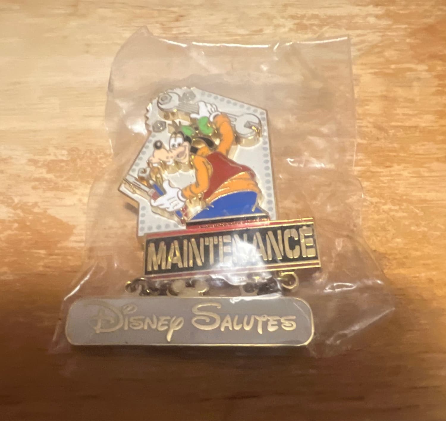 Goofy as Maintenance front