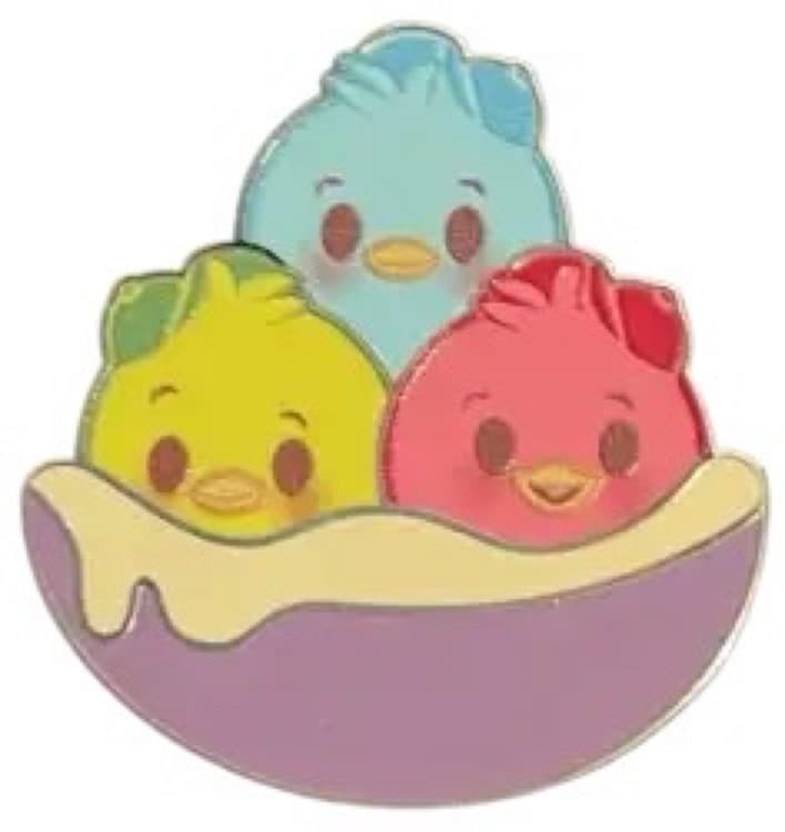 Huey, Dewey, and Louie Cereal Bowl with Fruit