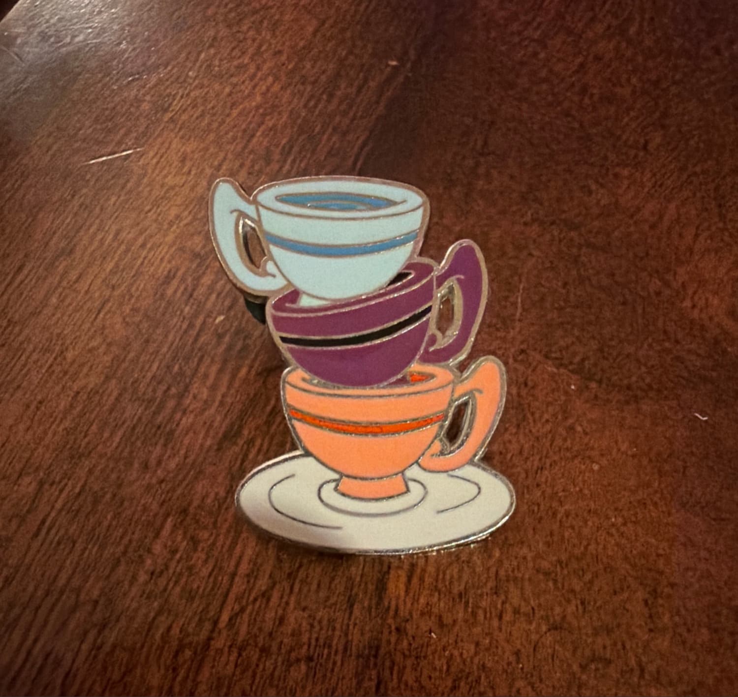 Mad Hatter's Tea Cups Stacked Teacups