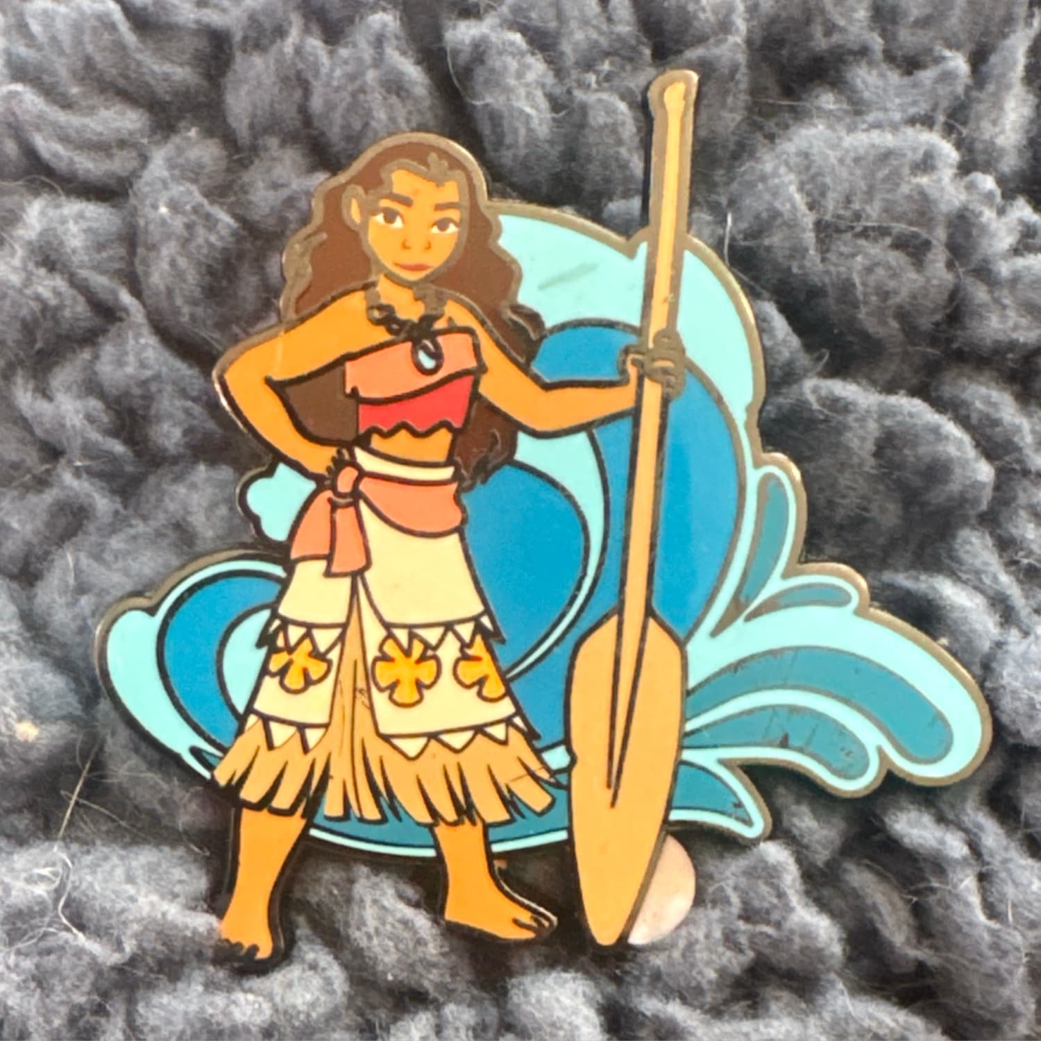 Moana - Disney Parks - Moana Lanyard Pin Set front