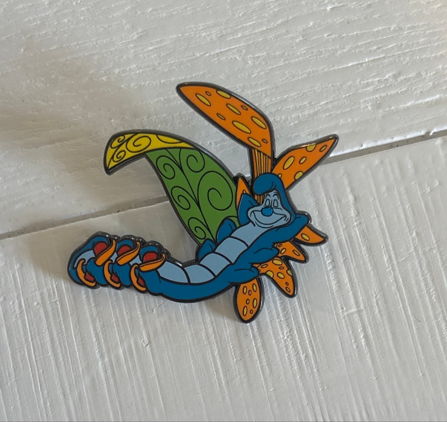 Alice in Wonderland Caterpillar Pin