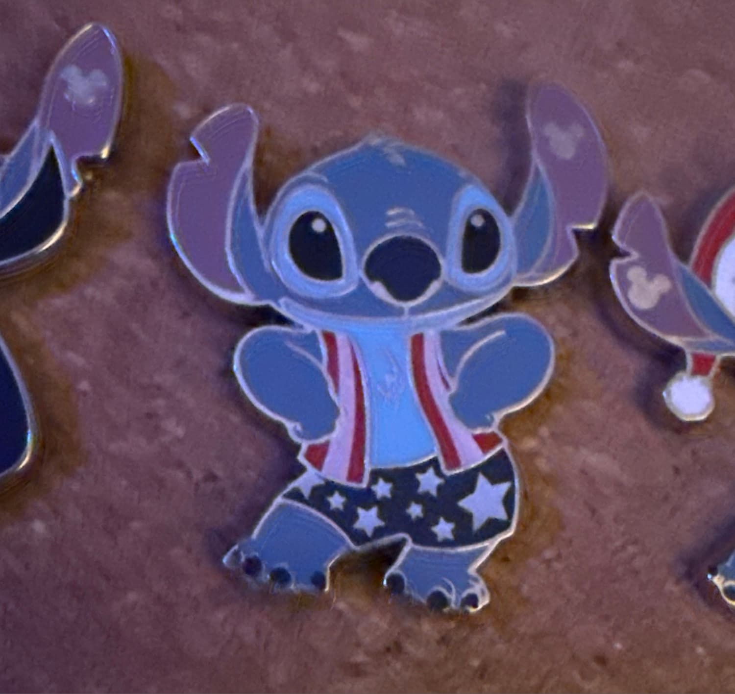 Stitch - Fourth of July (American Flag Shorts)