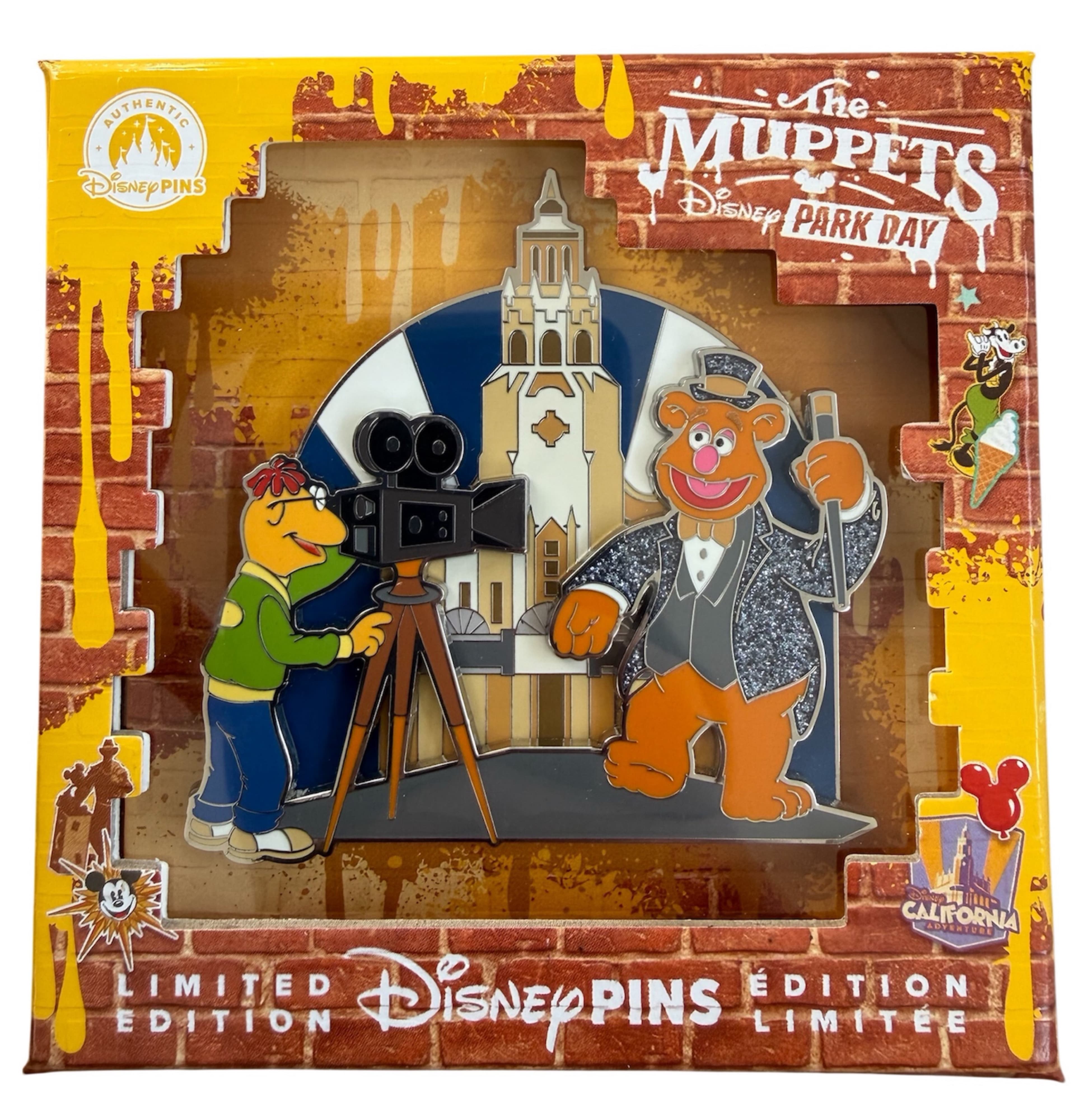 The Muppets Scooter and Fozzie Bear at Carthay Circle Mini Jumbo front