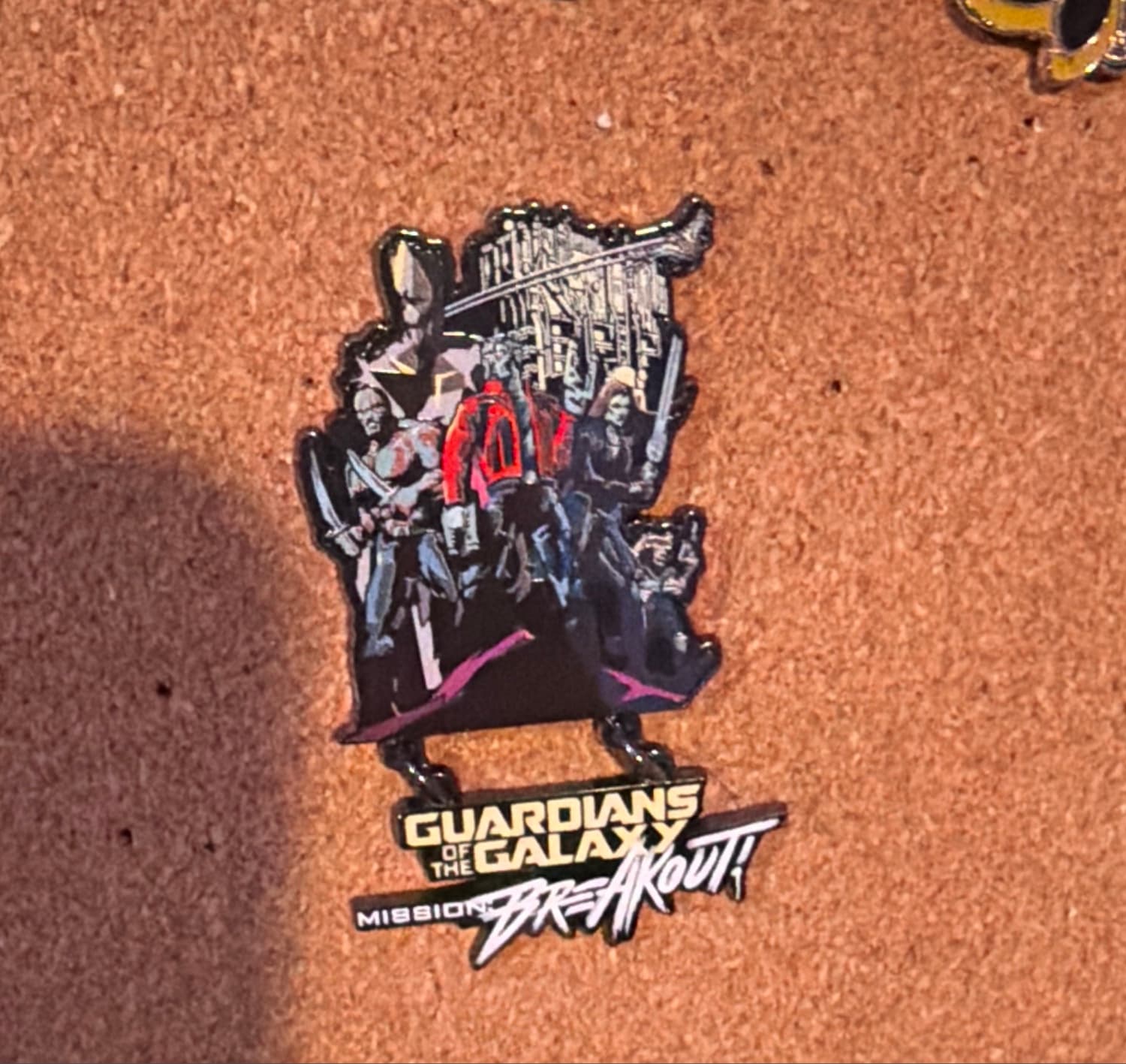 Guardians of the Galaxy Mission: Breakout! Cast Group Pin