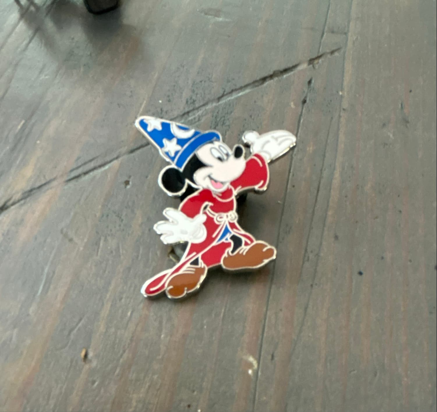 Sorcerer Mickey Mouse Walking Pose Pin