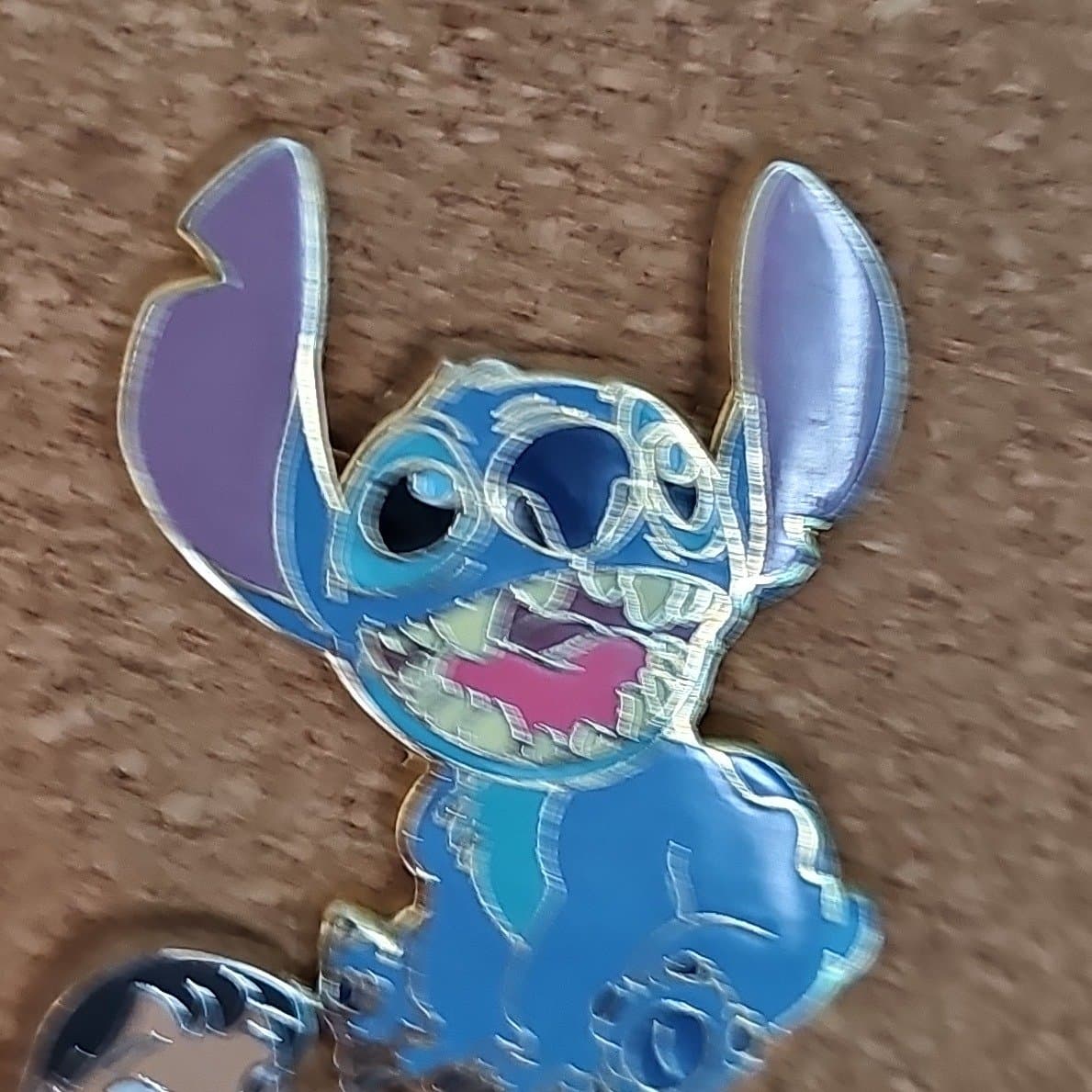Stitch Sitting 2008 Pin