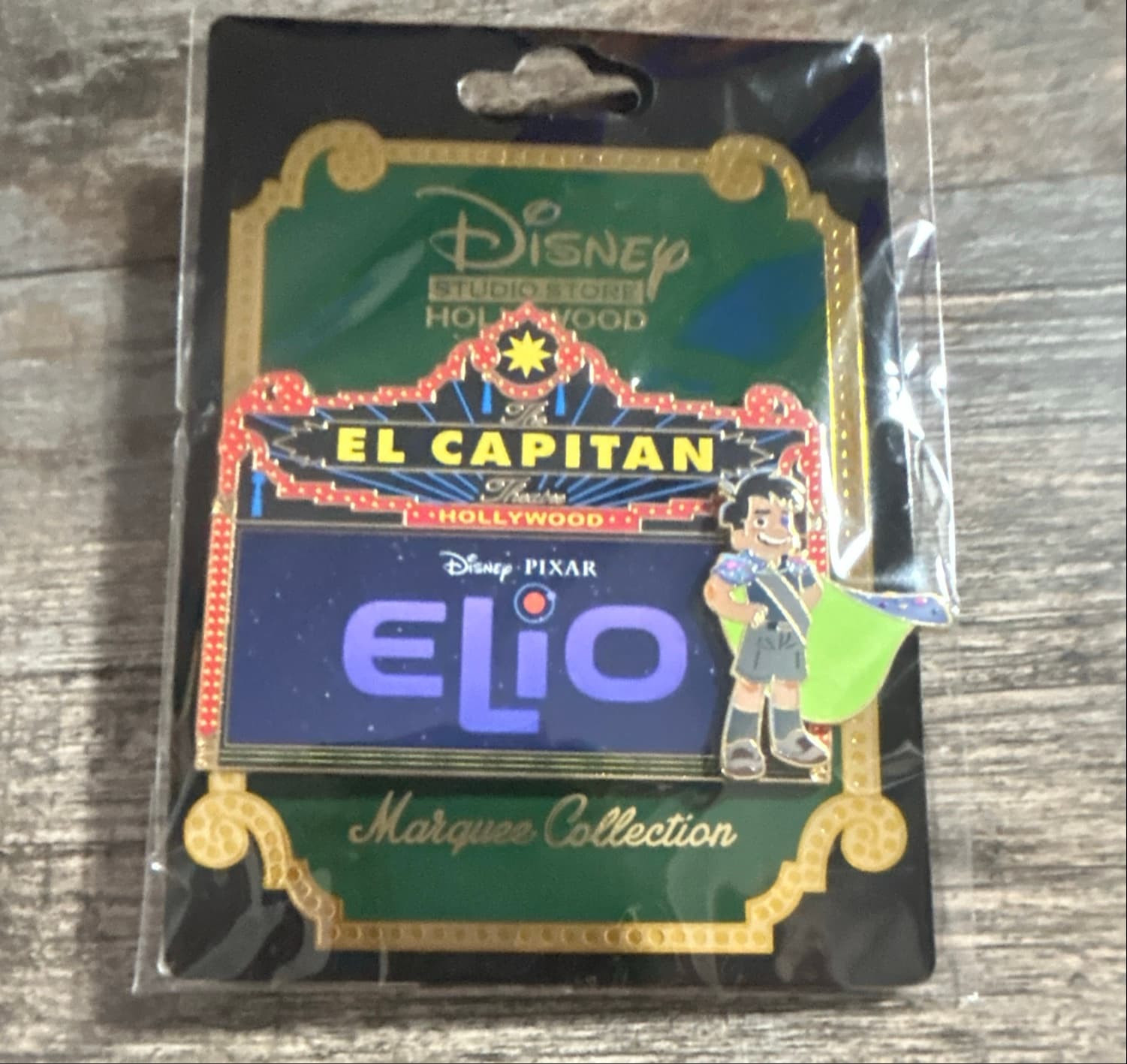 Elio - El Capitan Theatre Marquee Pin front